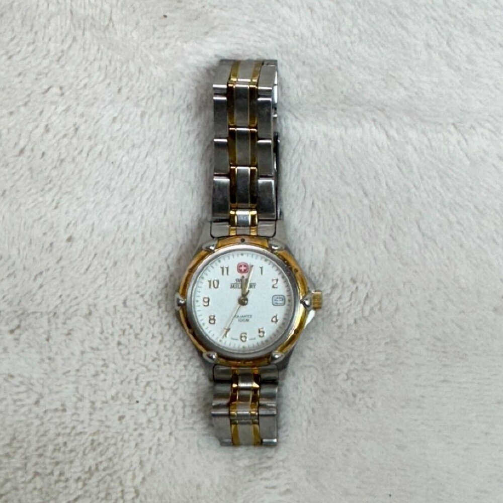 Swiss Military Women's Watch Waterproof Depth Of 100m 093 0690